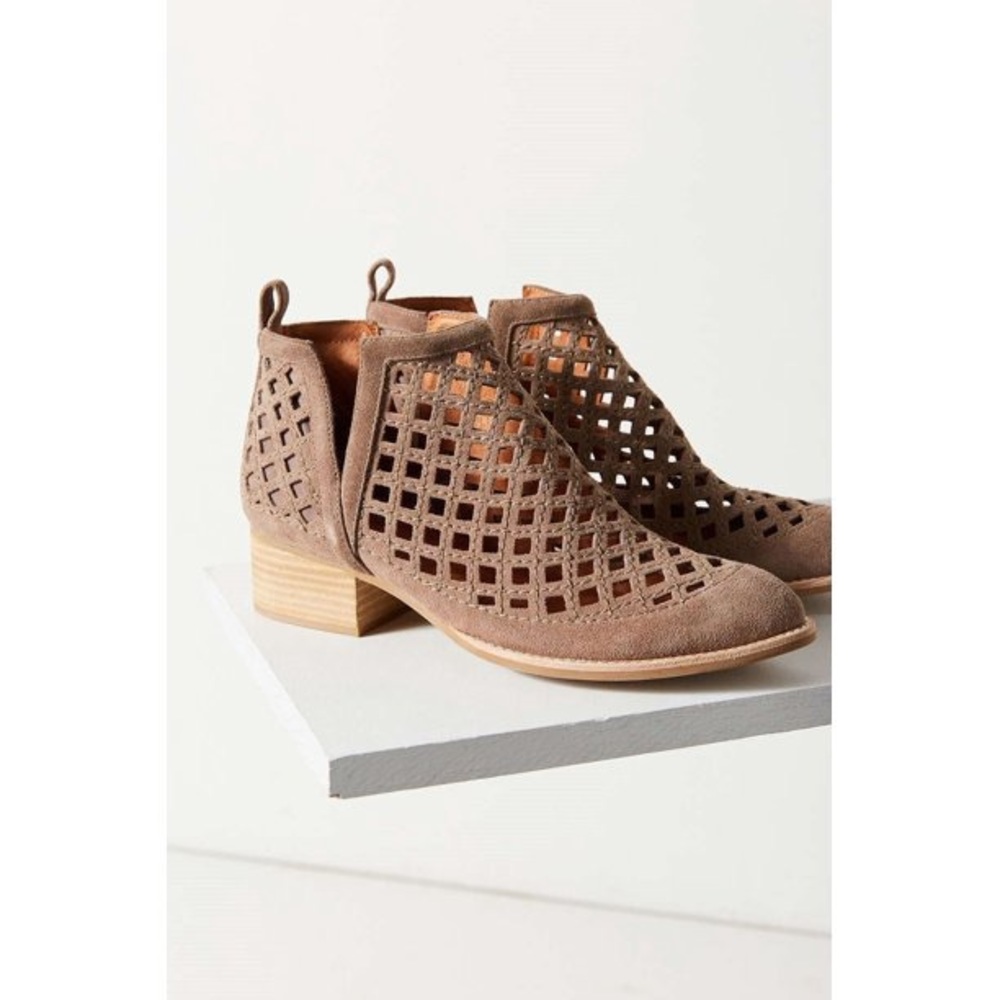 Jeffrey Campbell Leather Suede Ankle Boots